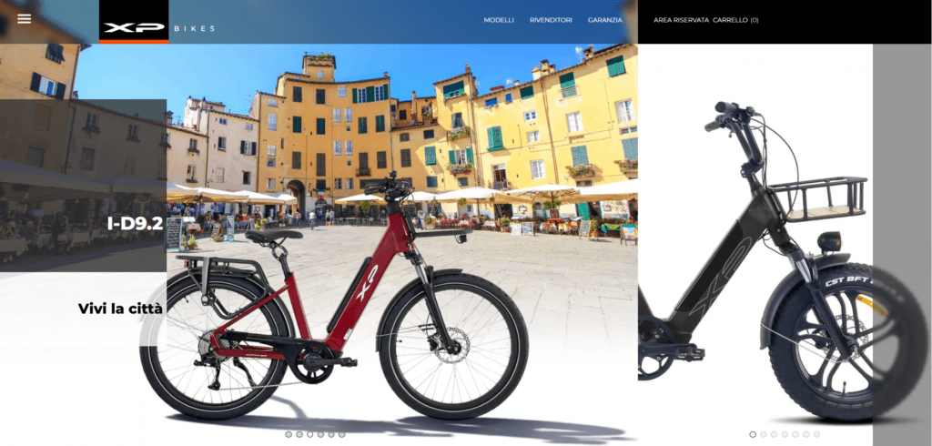 XP bikes - bici a pedalata assistita da città per tutti i gusti