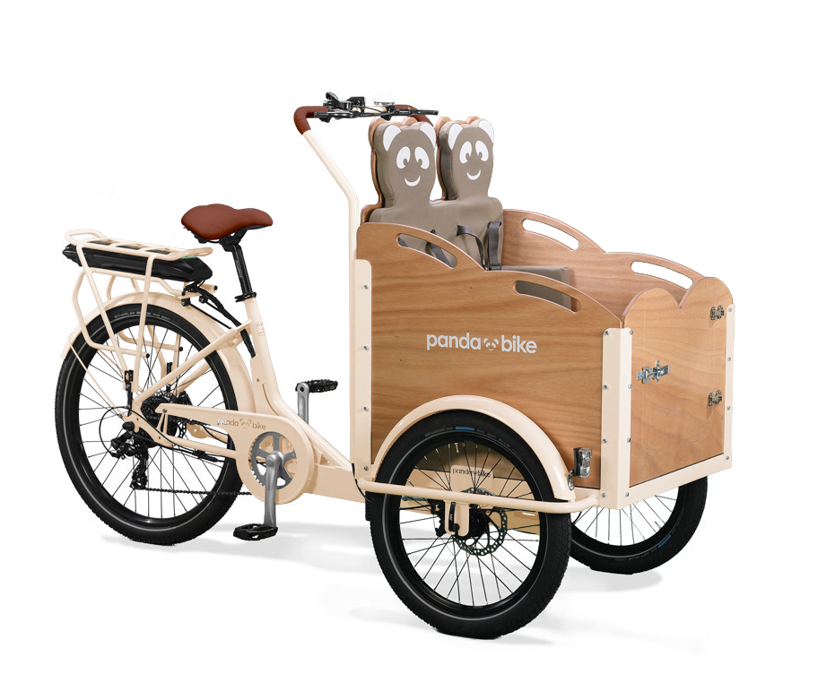 Panda-bike: cargo a tre ruote per tutta la famiglia